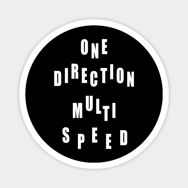 One Direction Multi Speed-Faith Hope Love Magnet by thecolddots